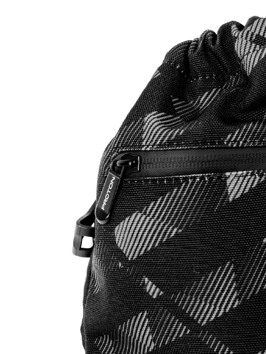 Proton Roadrunner Drawstring Bag | Black – PROTON MERCHANDISE
