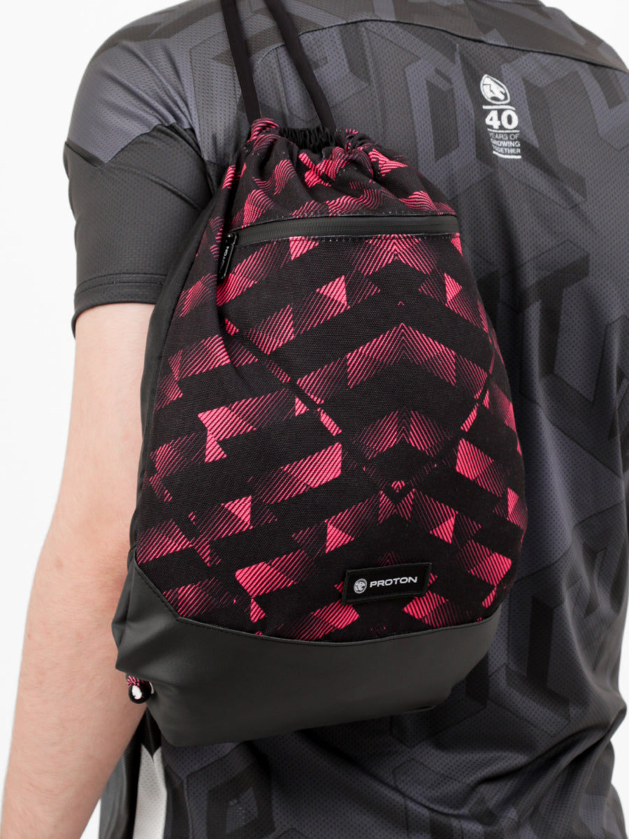 Proton Shop Proton Roadrunner Drawstring Bag | Red – PROTON MERCHANDISE